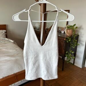 Zara White Camisole Top
